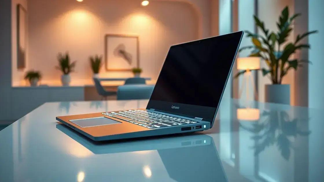 Keyboard and trackpad experience