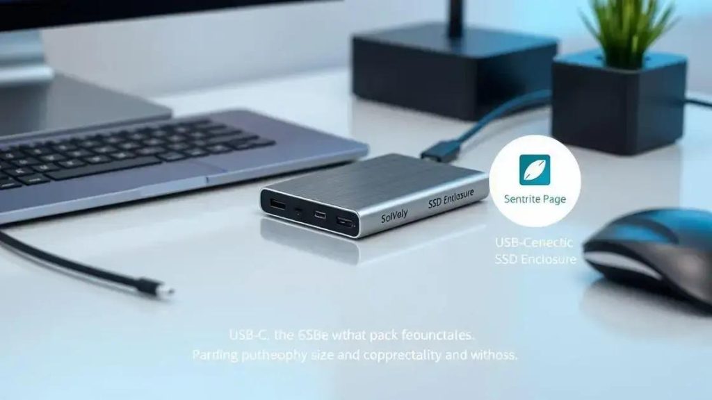 SSD enclosure that keeps your data cool and safe