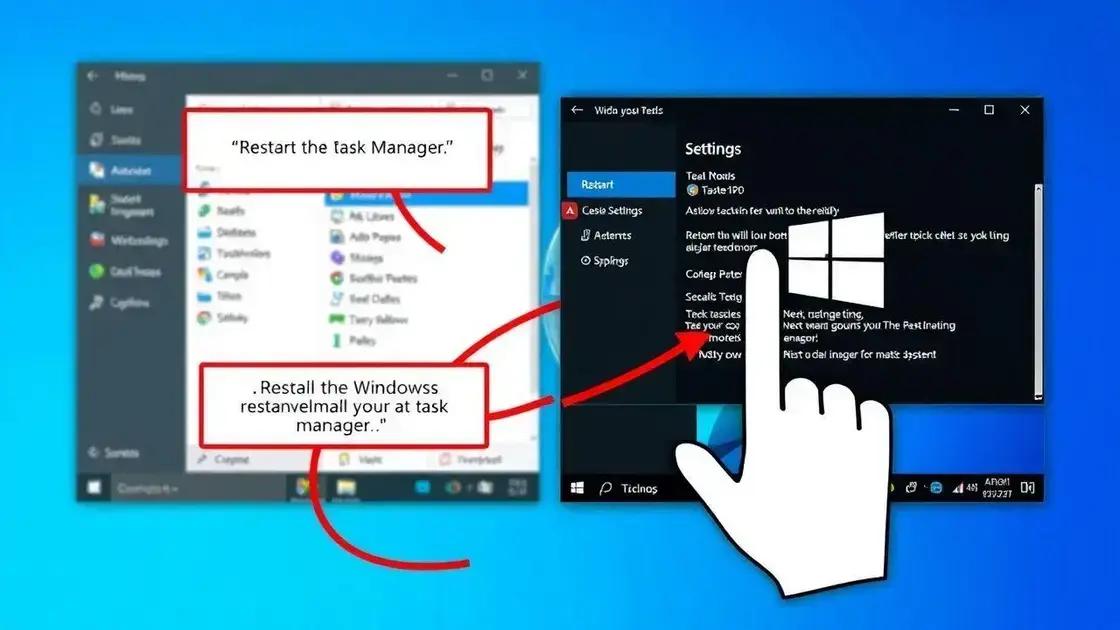 Quick fixes for taskbar recovery