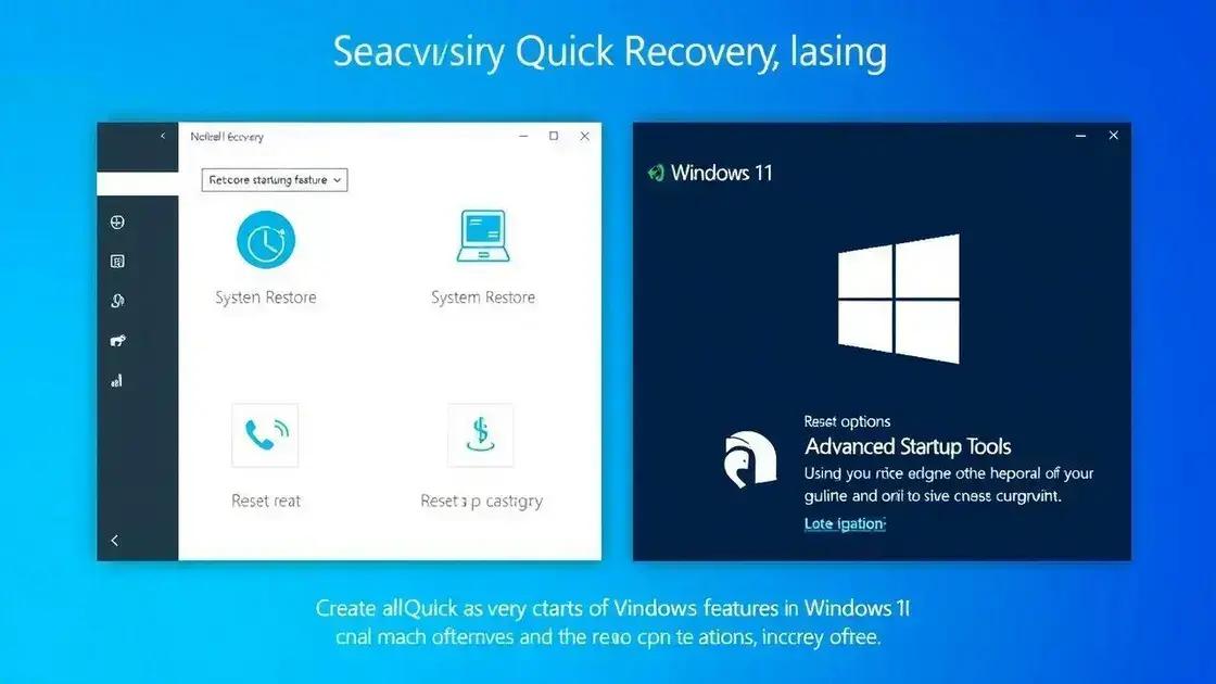 Insight into quick machine recovery features